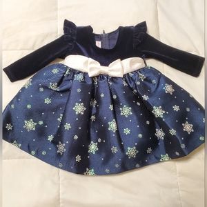 Bonnie Baby Girl Christmas Dress